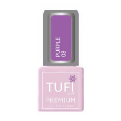 Акція на Гель-лак для нігтів Tufi Profi Premium Purple 08 Фіолетовий, 8 мл від Eva