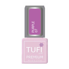 Акція на Гель-лак для нігтів Tufi Profi Premium Purple 07 Бузковий, 8 мл від Eva