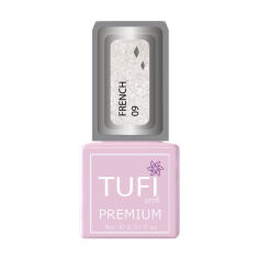 Акція на Гель-лак для нігтів Tufi Profi Premium French 09 Перламутровий, 8 мл від Eva