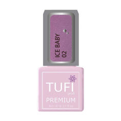 Акція на Гель-лак для нігтів Tufi Profi Premium Ice baby 02 Атлантида, 8 мл від Eva