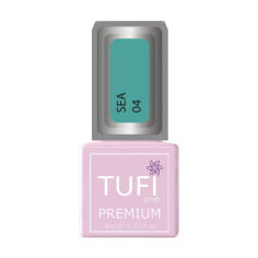 Акція на Гель-лак для нігтів Tufi Profi Premium Sea04 Лазурно-сірий, 8 мл від Eva