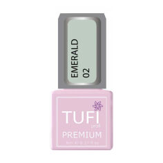 Акція на Гель-лак для нігтів Tufi Profi Premium Emerald 02 Росток, 8 мл від Eva