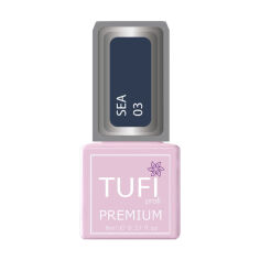 Акция на Гель-лак для нігтів Tufi Profi Premium Sea 03 Джинсовий, 8 мл от Eva