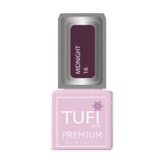 Акція на Гель-лак для нігтів Tufi Profi Premium Midnight 16 Ягідне варення, 8 мл від Eva