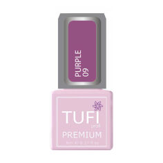 Акция на Гель-лак для нігтів Tufi Profi Premium Purple 09 Лілова троянда, 8 мл от Eva