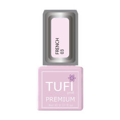 Акція на Гель-лак для нігтів Tufi Profi Premium French 03 Квітка персика, 8 мл від Eva