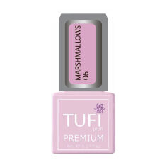 Акция на Гель-лак для нігтів Tufi Profi Premium Marshmallows 06 Чайна троянда, 8 мл от Eva