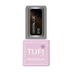 Акція на Гель-лак для нігтів Tufi Profi Premium Crystal Cat, 010 Топаз, 8 мл від Eva
