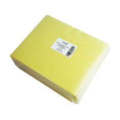 Акція на Паперові серветки для манікюру Tufi Profi Premium вологостійкі, жовті, 40*32 см, 50 см від Eva