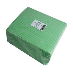 Акція на Паперові серветки для манікюру Tufi Profi Premium вологостійкі, зелені, 40*32 см, 50 см від Eva