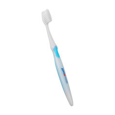 Акція на Зубна щітка Paro Swiss Medic з конічними щетинками, блакитна, 1 шт від Eva