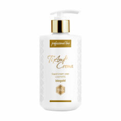 Акція на Рідке мило для рук Ti Amo Crema Professional Line Liquid Cream Soap Cosmetic Biogold, 400 мл від Eva