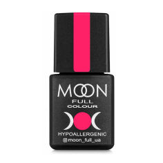 Акция на Гель-лак Moon Full Neon Color Gel Рolish UV/LED, 709 рожевий насичений, 8 мл от Eva