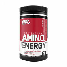 Акція на Дієтична добавка амінокислота в порошку Optimum Nutrition Essential Amino Energy Fruit Fusion, 270 г від Eva