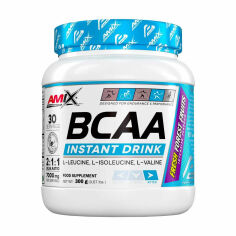Акція на Дієтична добавка амінокислота в порошку Amix Nutrition Performance Amix BCAA Instant Drink Лісові фрукти, 300 г від Eva