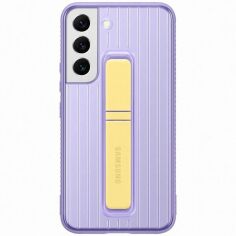 Акція на Чехол Samsung для Galaxy S22 Protective Standing Cover Lavender (EF-RS901CVEGRU) від MOYO