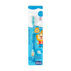 Акція на Дитяча зубна щітка Chicco від 3-6 років, синя, 1 шт (09079.20.10) від Eva