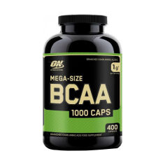Акція на Дієтична добавка амінокислота в капсулах Optimum Nutrition BCAA 1000, 400 шт від Eva
