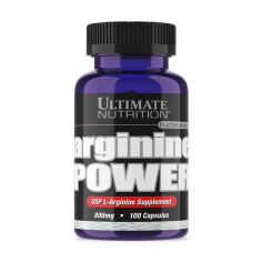 Акція на Дієтична добавка амінокислоти в капсулах Ultimate Nutrition Arginine Power Аргінін, 100 шт від Eva