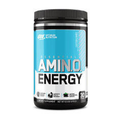 Акція на Харчова добавка амінокислота в порошку Optimum Nutrition Essential Amino Energy Цукрова вата, 270 г від Eva