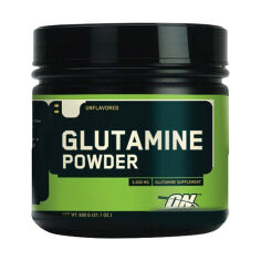 Акція на Харчова добавка амінокислота в порошку Optimum Nutrition Glutamine Powder, 600 г від Eva