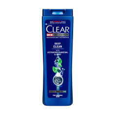 Акція на Чоловічий шампунь для волосся Clear Anti-Dandruff Men Deep Clean Глибоке очищення, проти лупи, 400 мл від Eva
