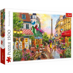 Акція на Пазли картонні (8 +) Trefl Чарівний Париж, Франція 1500 ел.  (26156) від Comfy UA