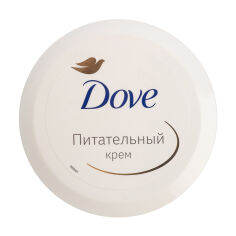 Акция на Універсальний крем для обличчя та тіла Dove живильний, 75 мл от Eva