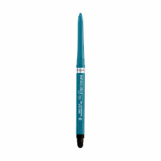 Акція на Автоматичний водостійкий олівець для очей L'Oreal Paris Infaillible Grip 36H Gel Automatic Eye Liner 07 Turquoise Faux Fur, 1 г від Eva