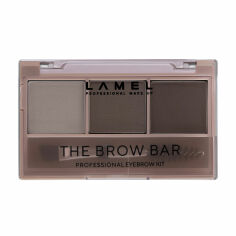 Акция на Палетка для макіяжу брів Lamel Professional The Brow Bar Professional Eyebrow Kit 402, 4.5 г от Eva