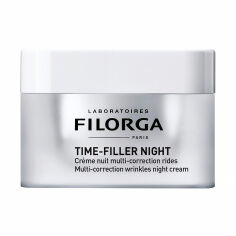 Акція на Відновлювальний нічний крем-філер для обличчя Filorga Time-Filler Night, 50мл від Eva