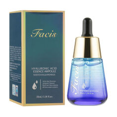 Акция на Сироватка для обличчя Facis Hyaluronic Acid Essence Ampoule, 35 мл от Eva
