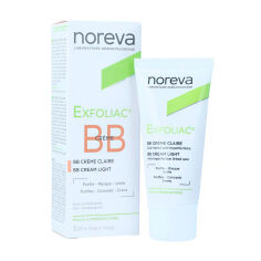 Акція на BB-крем для обличчя  Noreva Laboratoires Exfoliac BB Cream для жирної шкіри, 30мл від Eva