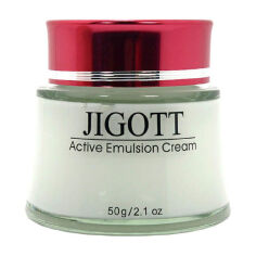 Акція на Крем для обличчя Jigott Active Emulsion Cream, 50 г від Eva