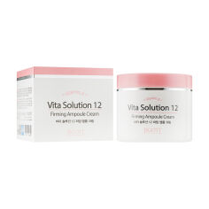 Акція на Омолоджувальний ампульний крем для обличчя Jigott Vita Solution 12 Firming Ampoule Cream з вітаміном А, 100 мл від Eva