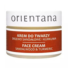 Акція на Крем для обличчя Orientana Face Cream Sandalwood & Turmeric Сандалове дерево та куркума, 50 мл від Eva