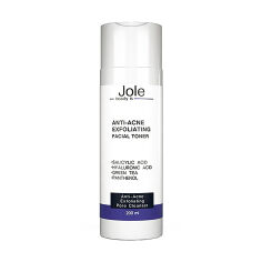 Акція на Тонер для обличчя Jole Anti-Acne Exfoliating Facial Toner Анти-акне, з саліциловою кислотою 2%, 200 мл від Eva