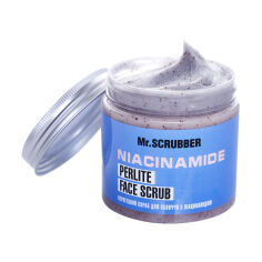 Акция на Перлітовий скраб для обличчя Mr.Scrubber Niacinamide Perlite Face Scrub з ніацинамідом, 200 г от Eva