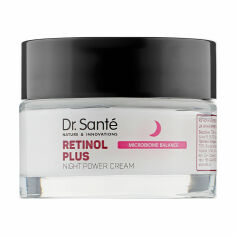 Акція на Нічний крем для обличчя посиленої дії Dr. Sante Retinol Plus Nigjt Power Cream, 50 мл від Eva