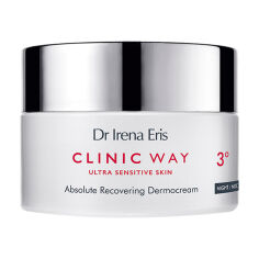 Акція на Нічний крем Dr Irena Eris Clinic Way 3° Фітогормональне омолодження, для дуже чутливої шкіри обличчя, 50 мл від Eva