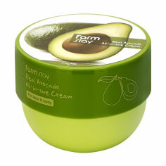 Акція на Крем для обличчя та тіла FarmStay Real Avocado All-In-One Cream з авокадо, 300 мл від Eva