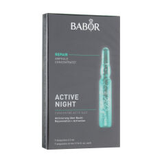 Акція на Нічні ампули для обличчя Babor Ampoule Concentrates Active Night, 7*2 мл від Eva