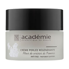 Акція на Відновлювальний перлинний крем для обличчя Academie Aromatherapie Regenerating Pearly Cream Age Recovery Daily Treatment, 50 мл від Eva
