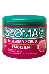 Акція на Пом'якшувальний скраб для тіла Geomar Thalasso Scrub Emollient з морською сіллю та насінням полуниці, 600 г від Eva