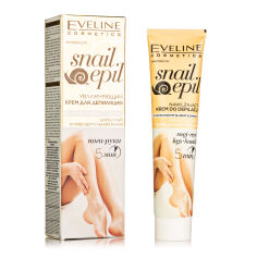 Акція на Крем для депиляції Eveline Cosmetics для сухої и чутливої шкіри зволожуючий, 125мл від Eva