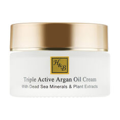 Акція на Крем для обличчя Health And Beauty Triple Active Argan Oil Cream з арганієвою олією, 50 мл від Eva