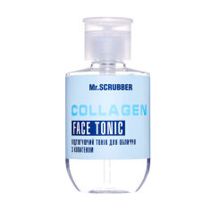 Акція на Підтягувальний тонік для обличчя Mr.Scrubber Collagen Face Tonic з колагеном, 250 мл від Eva