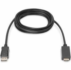 Акція на Переходник Digitus DisplayPort to HDMI UHD 4K (AM/AM) 2m, Black (AK-340303-020-S) від MOYO
