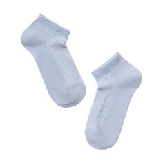 Акція на Шкарпетки жіночі Conte elegant Classic короткі, без малюнка  016 блідо-фіолетовий, розмір 23 (7С-34СП) від Eva