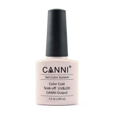 Акція на Гель-лак Canni Gel Color System Color Coat Soak-off UV&LED 010 Лате, 7.3 мл від Eva